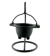2-Piece Cast Iron Hanging Cauldron Incense Burner | Woot & Hammy